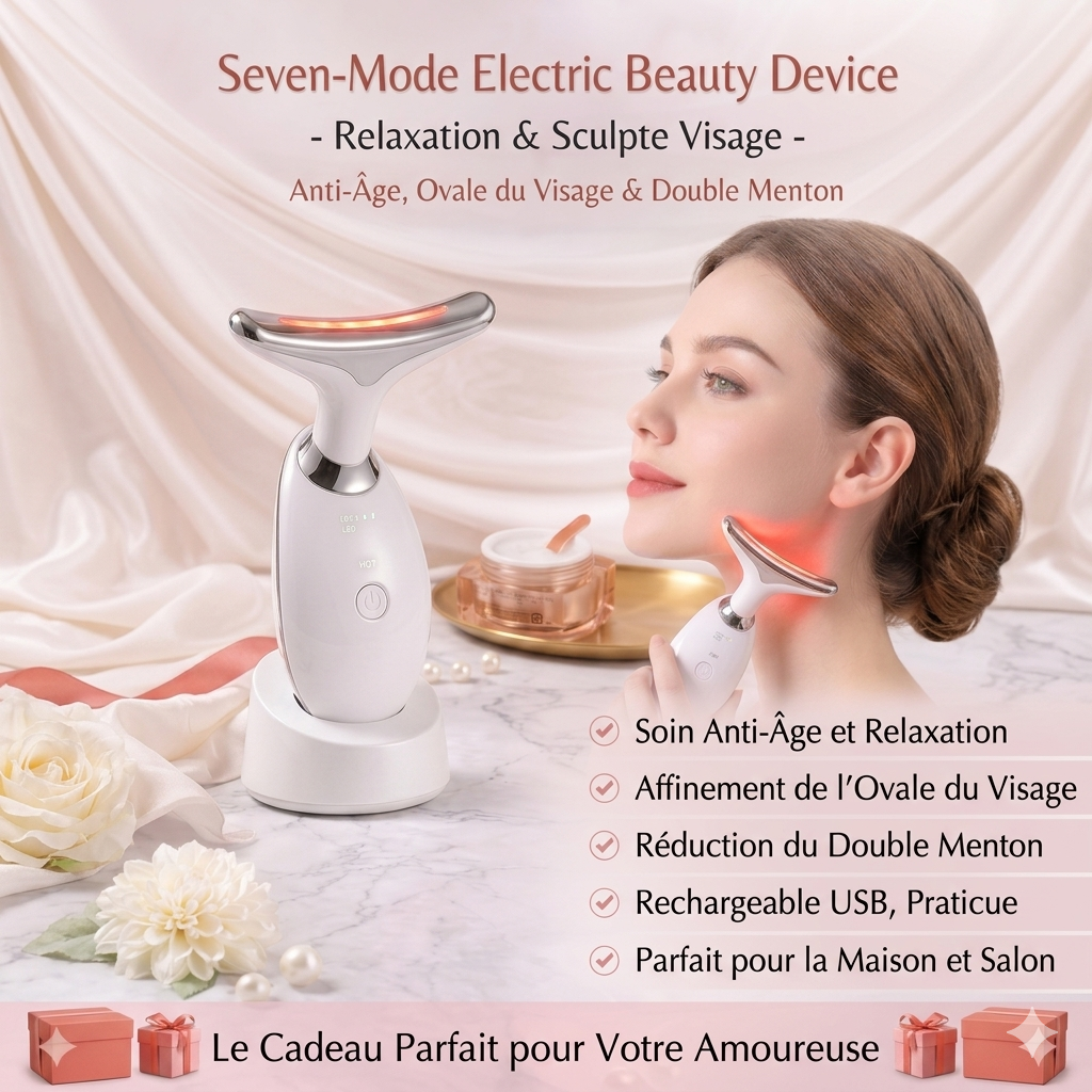 Masseur électronique visage